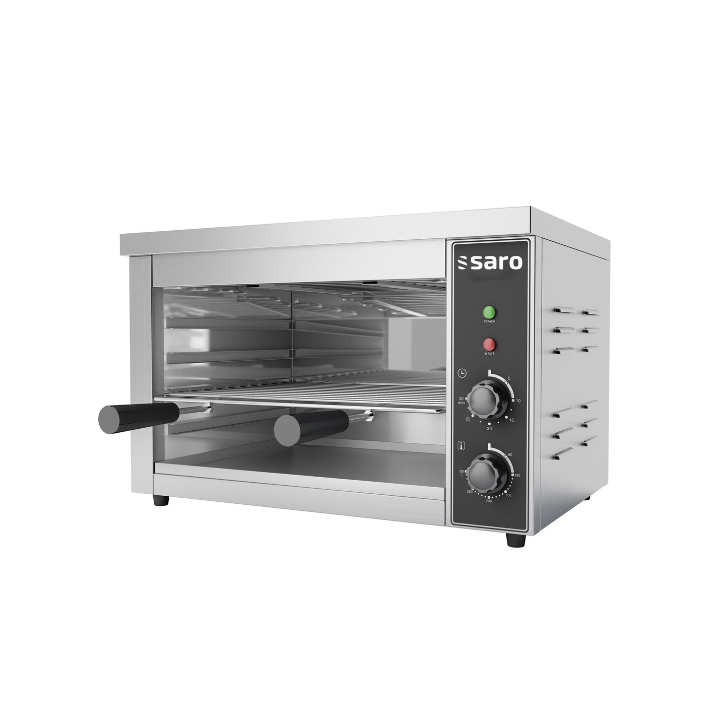 Saro LANA electric salamander, stainless steel
