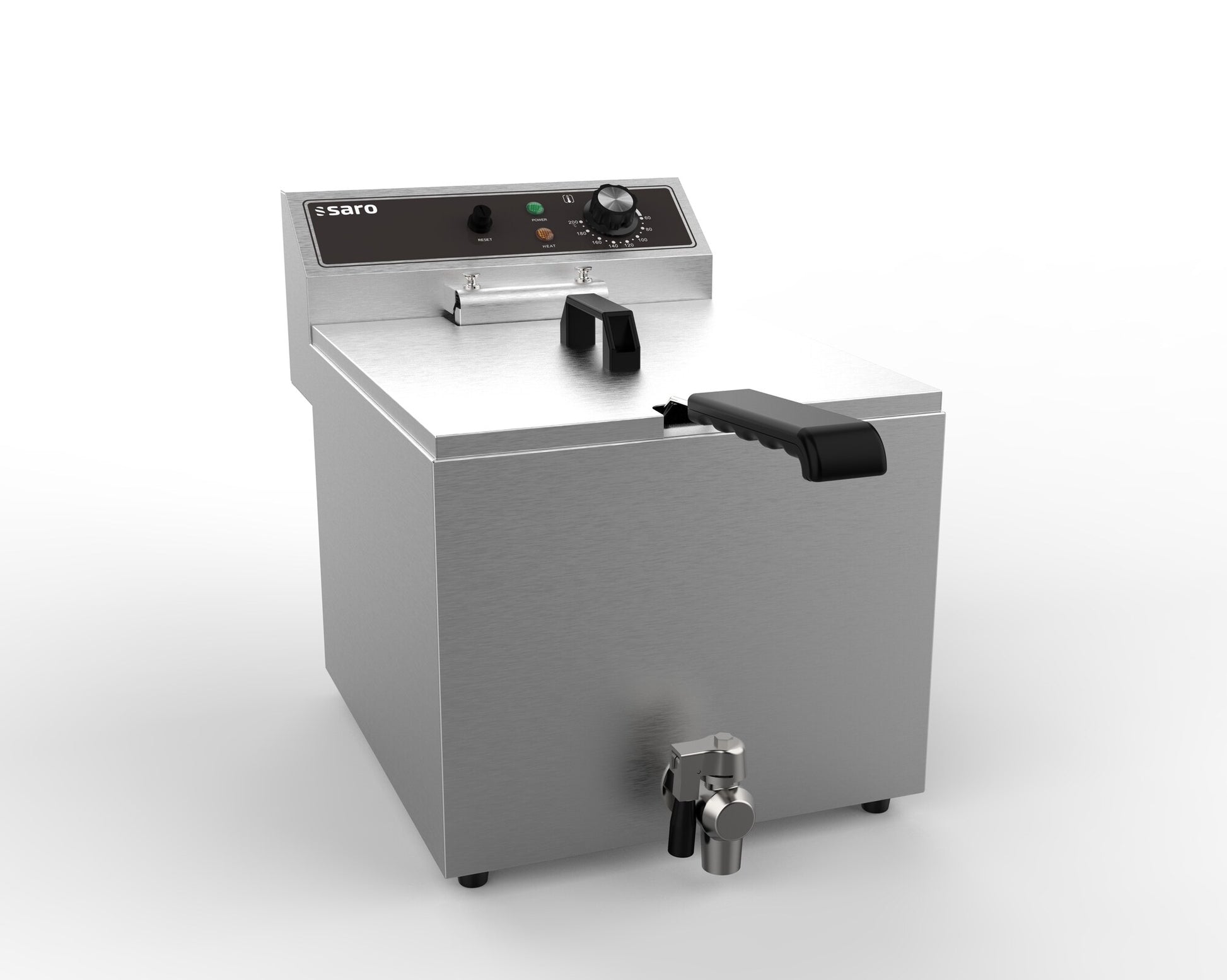 Saro EF10 countertop fryer, stainless steel