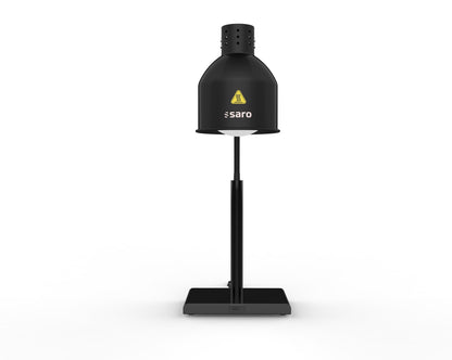 Saro CALIMA warming lamp, black steel base