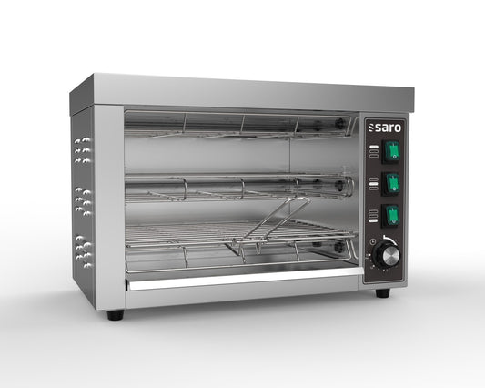 Saro ALIVA double bread toaster, stainless steel