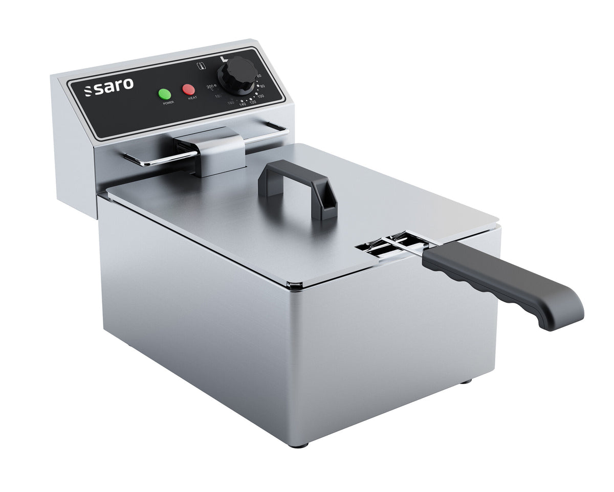 Saro EF 6 countertop fryer, stainless steel