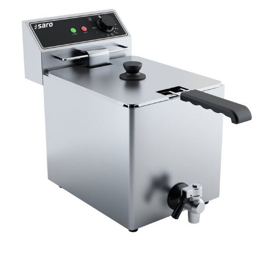 Saro EF 8 countertop fryer, stainless steel