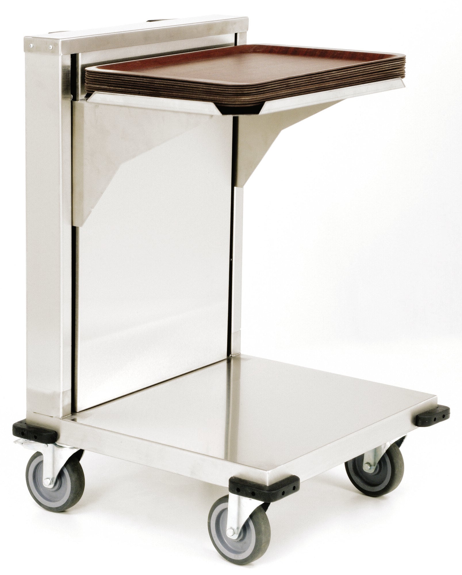 Saro TAB 1 tray dispenser, AISI 304 stainless steel