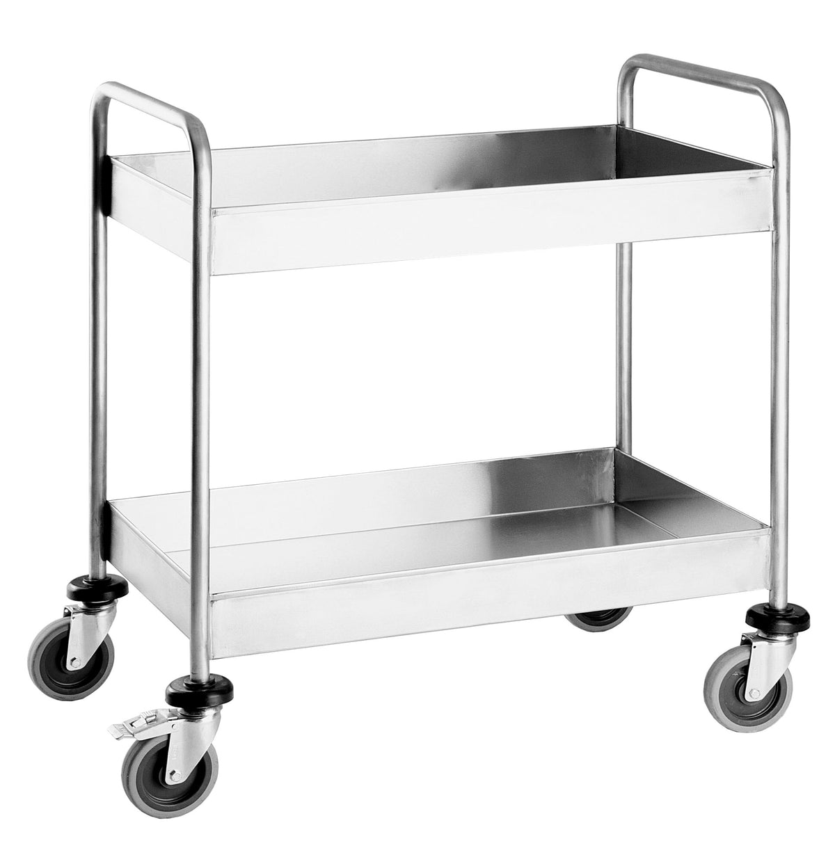 Saro CHARLES clearing trolley, stainless steel