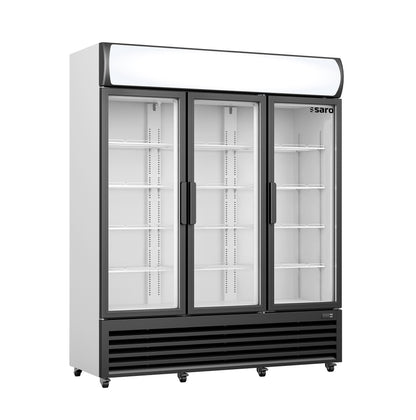 Saro GTK 1065 display refrigerator, 3 glass doors