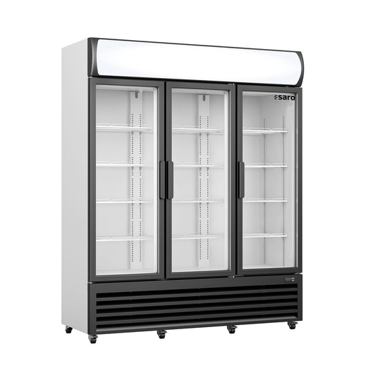 Saro GTK 1065 display refrigerator, 3 glass doors