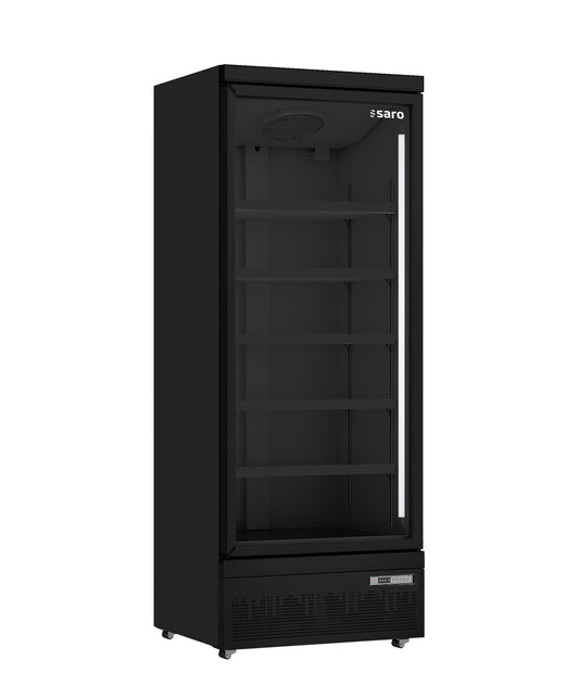 Saro GTK 600 PRO refrigerator, black glass door