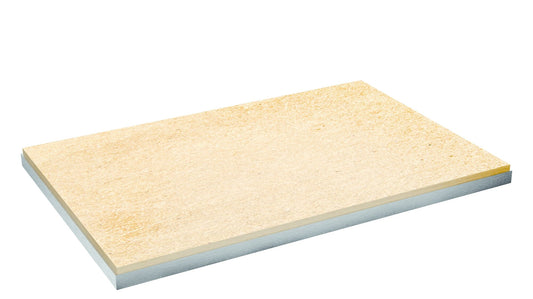 Saro stone plate 1/1 GN for MID 4 and MID 6, on beige stoneware