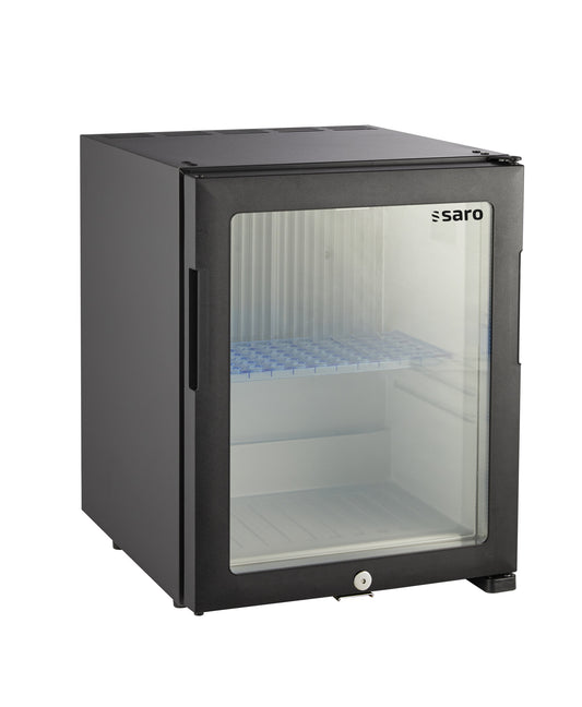 Saro MB 30 UG minibar, glass door