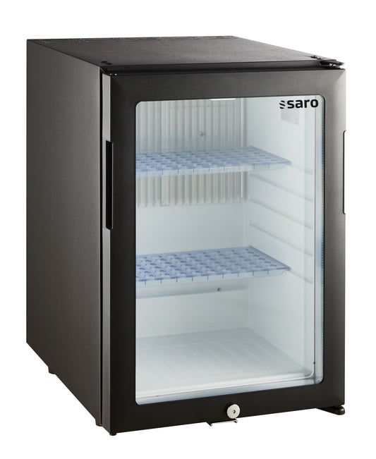 Saro MB 40 UG minibar, glass door