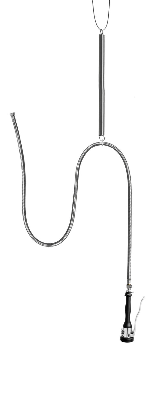 Saro ROSA ceiling-hung shower, 2 m hose