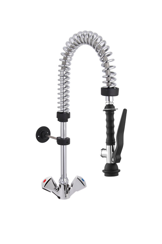 Saro MEGGY pre-rinse spray, black, wall bracket