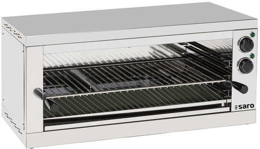 Saro ORPHEUS salamander grill, polished stainless steel