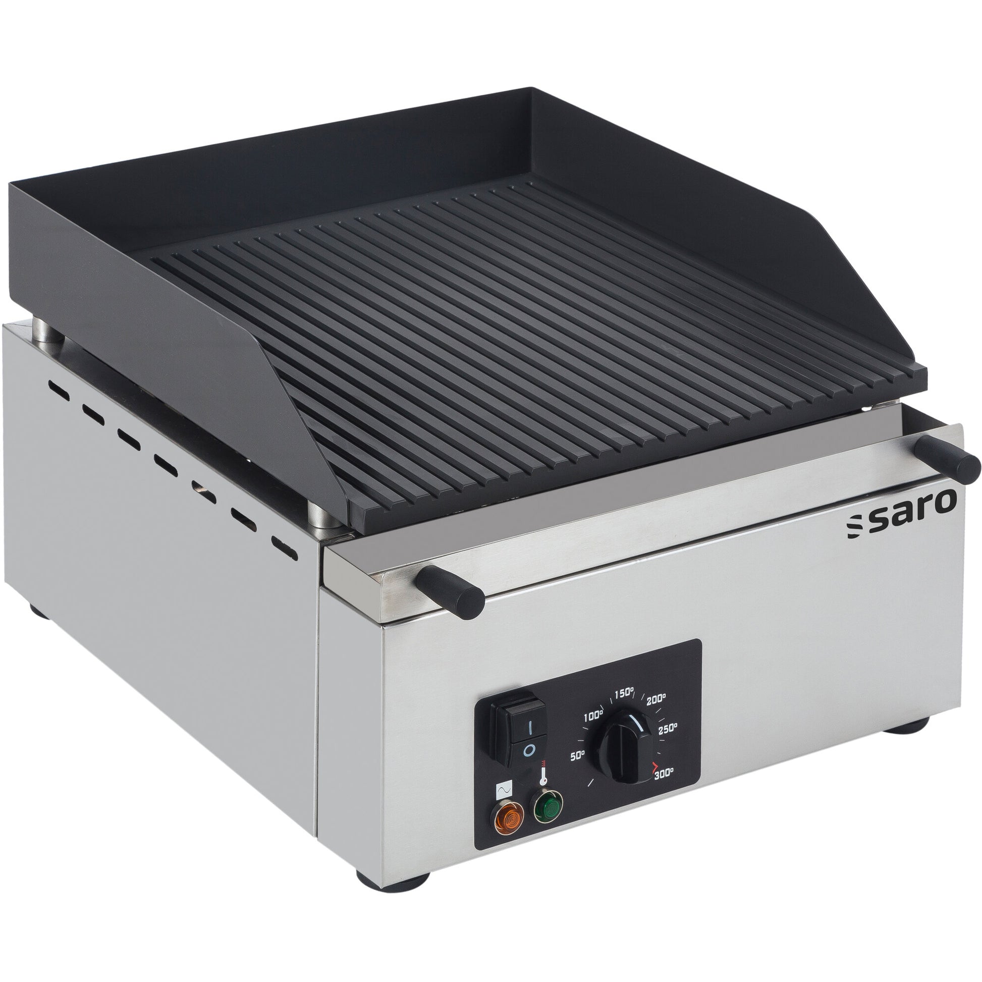 Saro GPK 410 electric griddle, grooved ceramic plate
