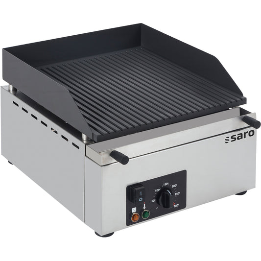 Saro GPK 410 electric griddle, grooved ceramic plate