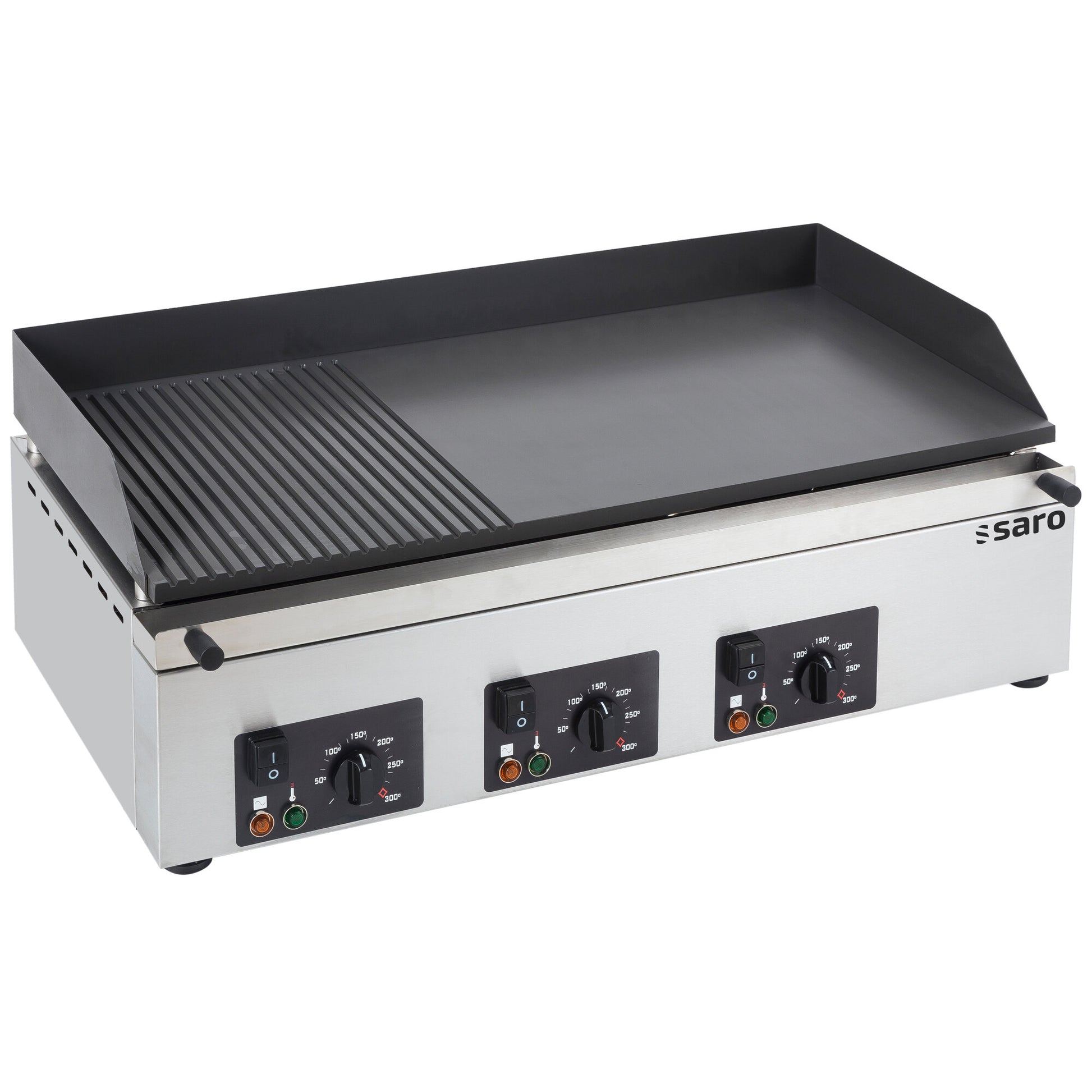 Saro GPK 810 electric griddle, part grooved plate