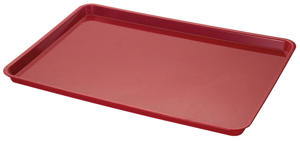 Saro red ABS serving tray