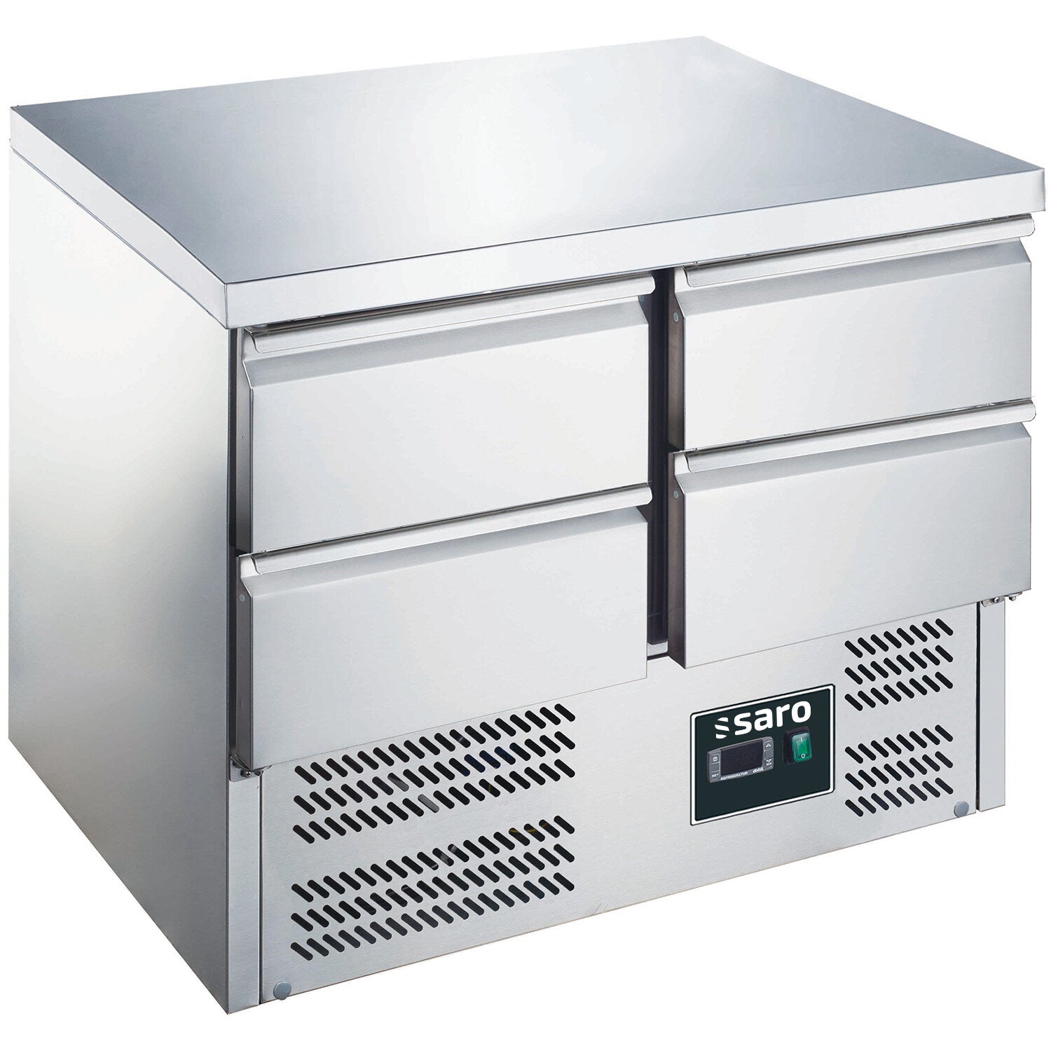 Saro ES 901 S/S TOP 0/4 cooling table, 4 drawers