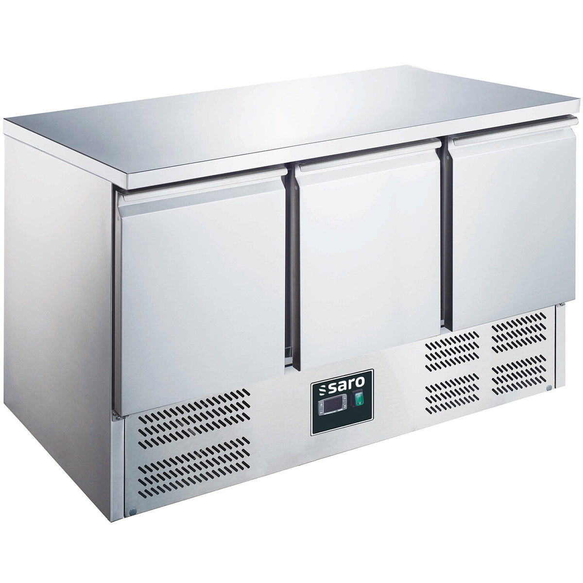 Saro ES 903 S/S TOP cooling table, 3 doors, stainless steel