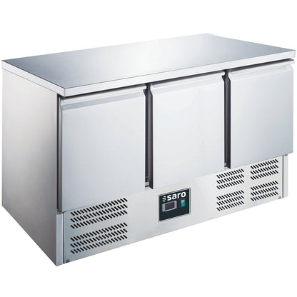 Saro ES 903 S/S TOP cooling table, 3 doors, stainless steel