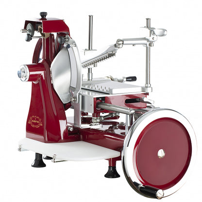 Saro VOLANO F 250 VO manual slicer, fire red