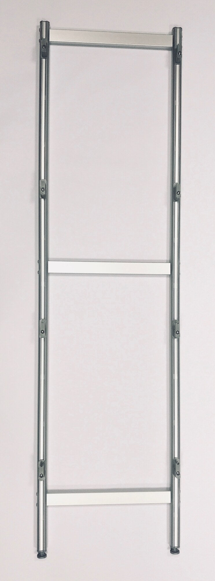 Saro aluminium shelving side panel, 1700 mm