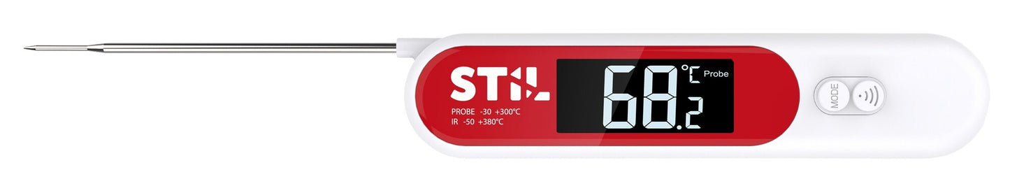 Saro 5518 duo thermometer, infrared and probe