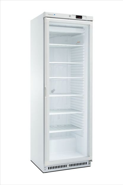 Saro ACE 430 CS PV freezer, white glass door