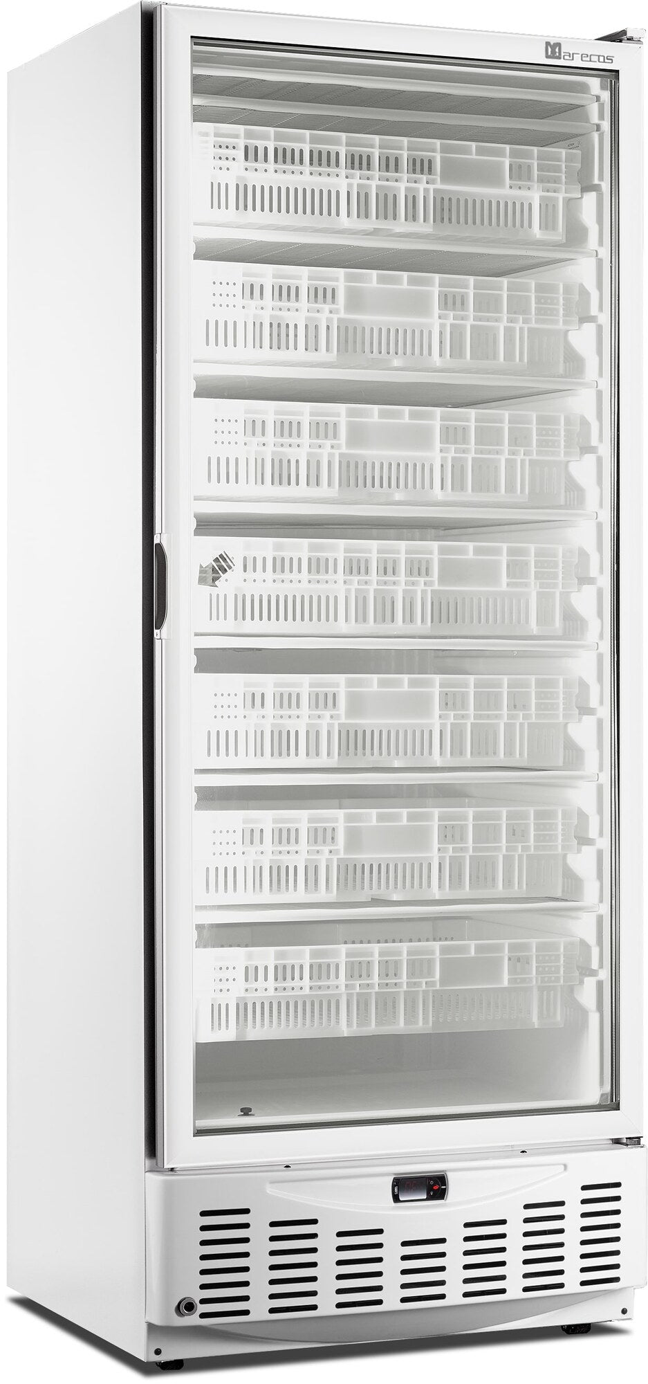 Saro MM5 N PV freezer, white glass door
