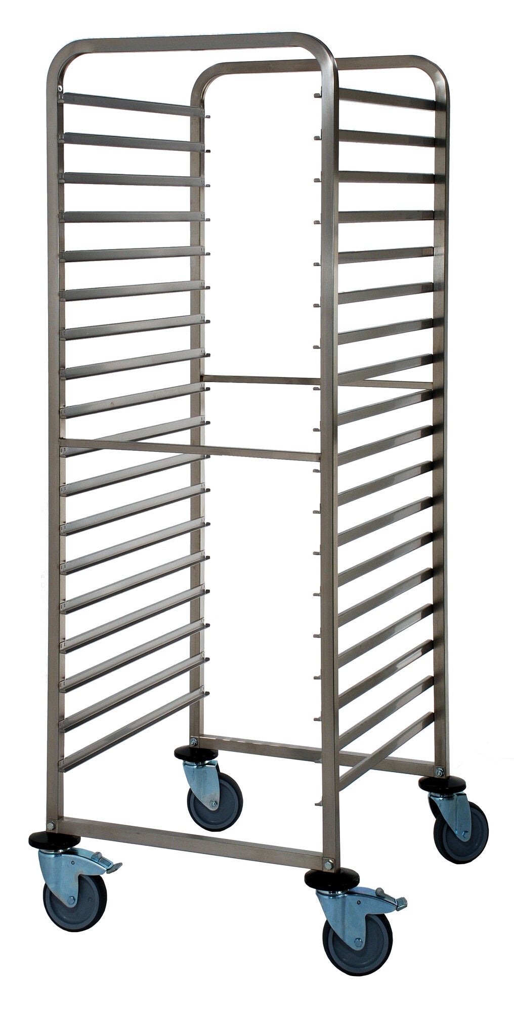 Saro RW 2118 shelf trolley, stainless steel