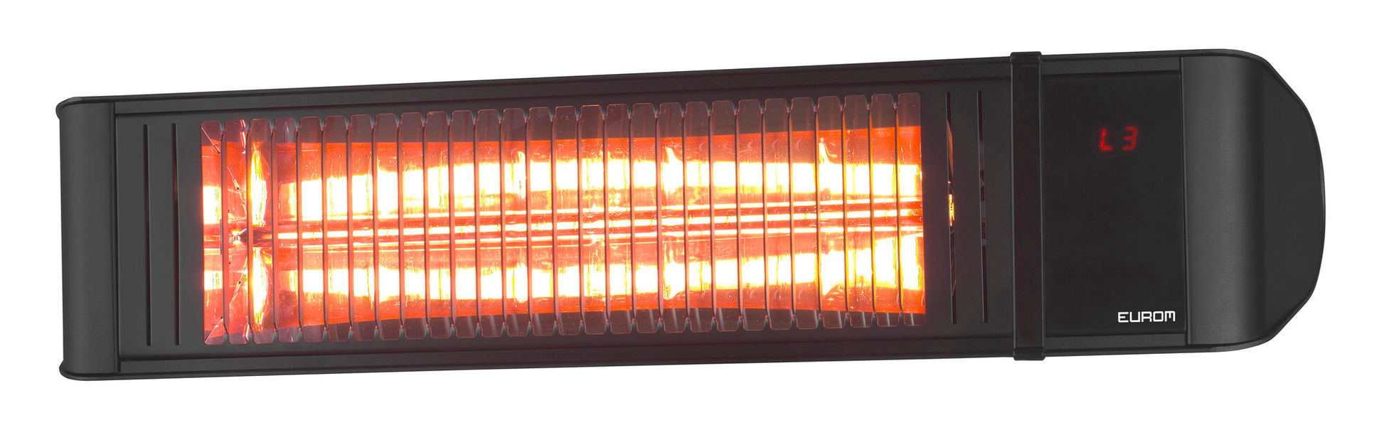 Saro Golden 2000 infrared patio heater, wall-mounted