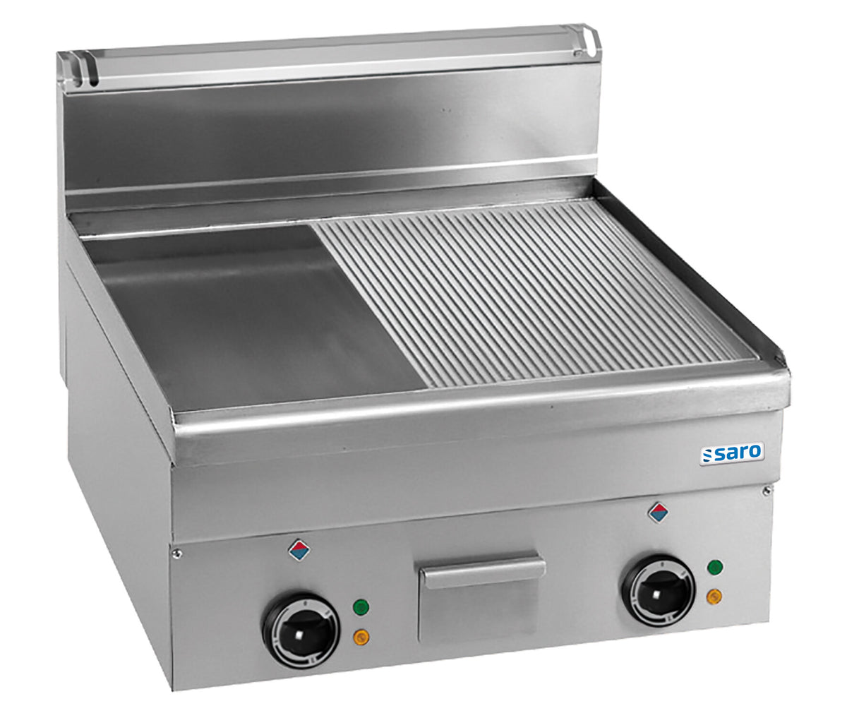 Saro EFT66LR electric griddle, split plate