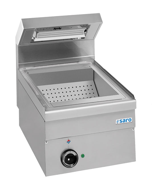 Saro ECC46 chip warmer, stainless steel
