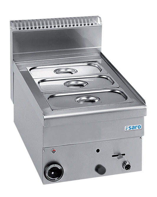 Saro GBM46 gas bain-marie, stainless steel