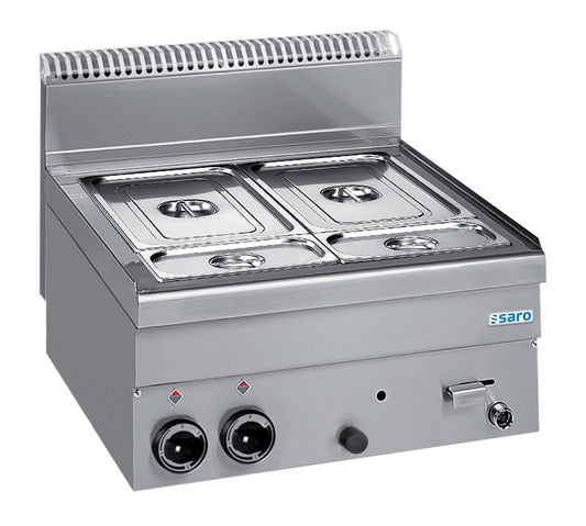 Saro GBM66 gas bain-marie, stainless steel