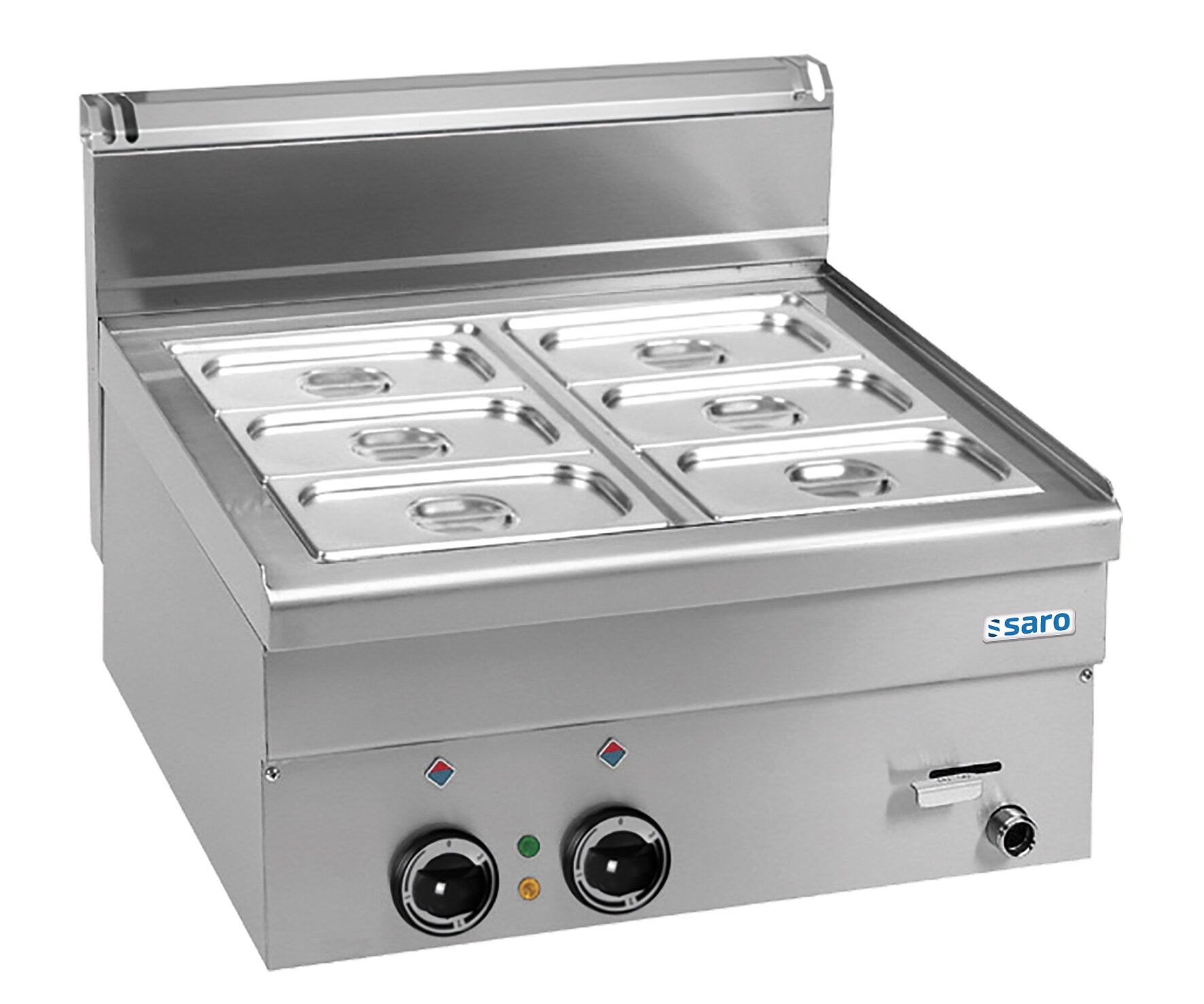 Saro EBM66 electric bain-marie, stainless steel