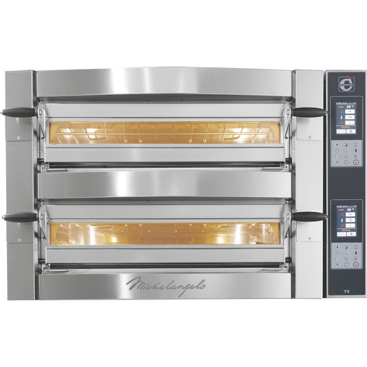 Saro ML635L/2 TS pizza oven, stainless steel