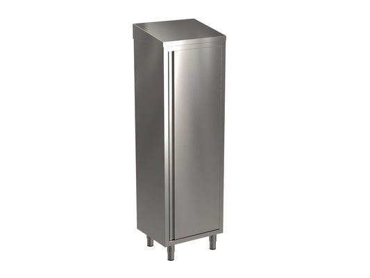 Saro high storage cupboard, a single hinged door