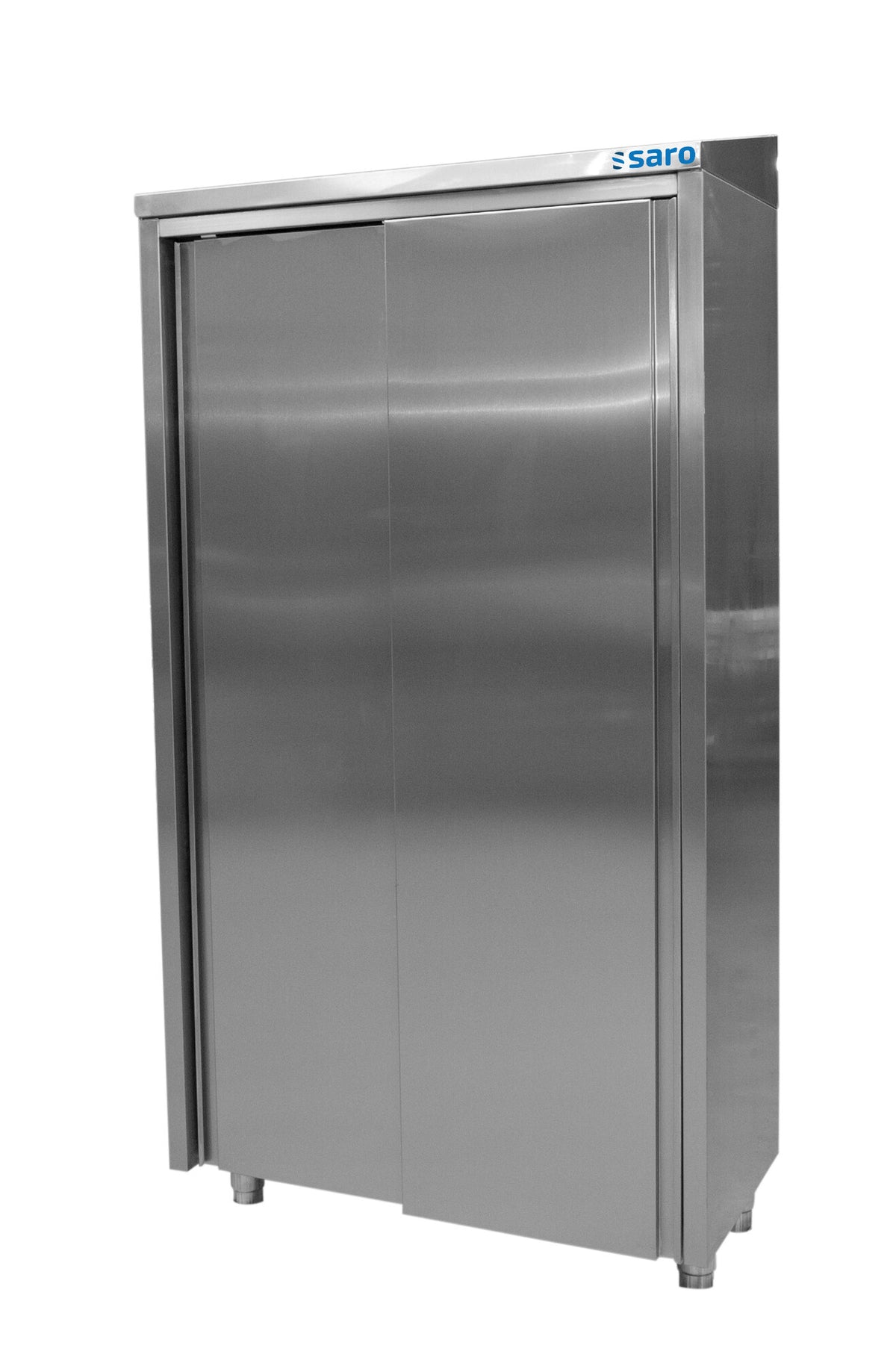 Saro high storage cupboard, two sliding doors