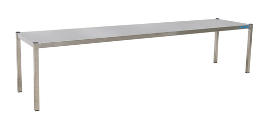 Saro overshelf, 1400 mm, stainless steel