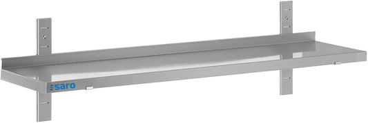 Saro wall shelf, 1000 mm, stainless steel