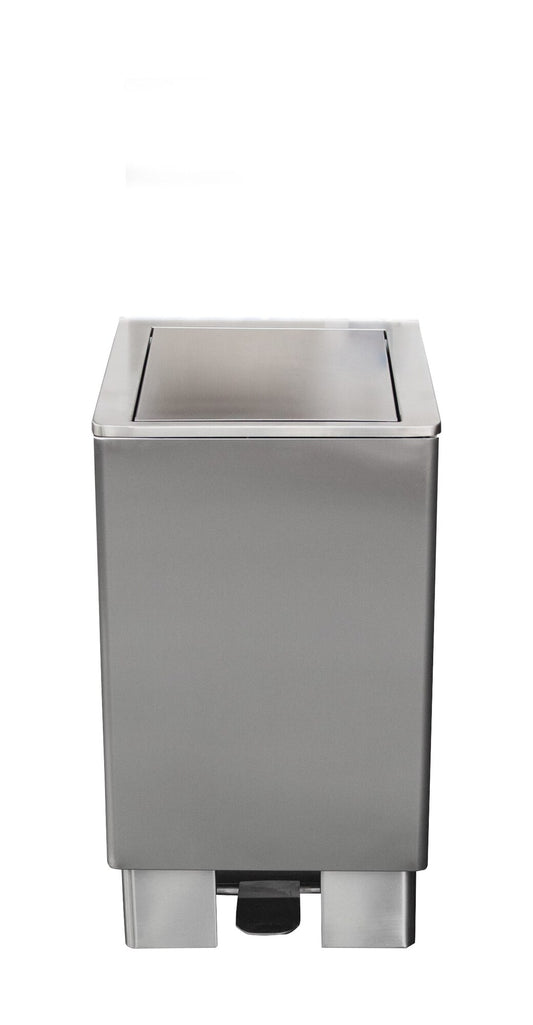 Saro APOLLO rubbish bin, stainless steel