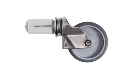 Saro wheel set for tables, unbraked castor