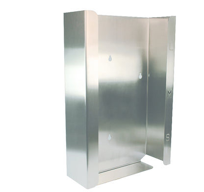 Saro LAZARO glove dispenser, stainless steel