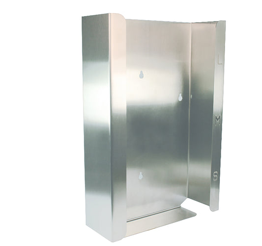 Saro LAZARO glove dispenser, stainless steel