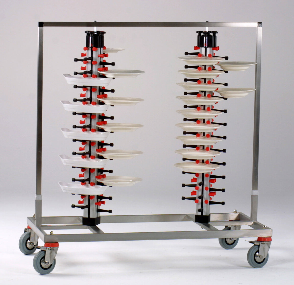 Saro TWIN-96 plate stacker, double-column plate rack