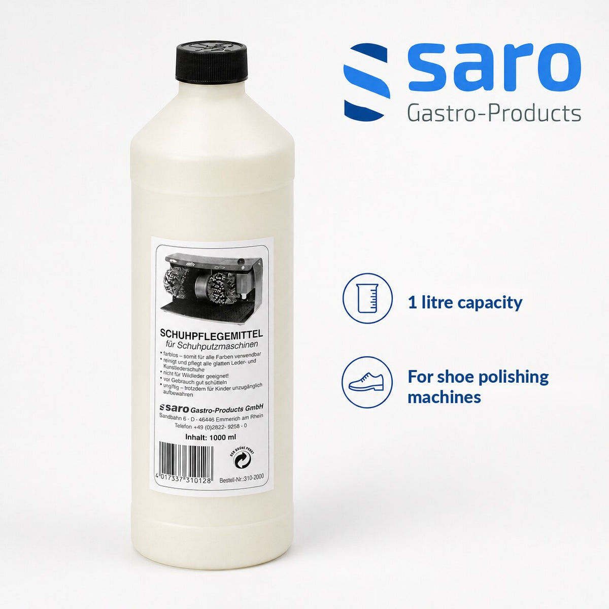 Saro shoe polish, features