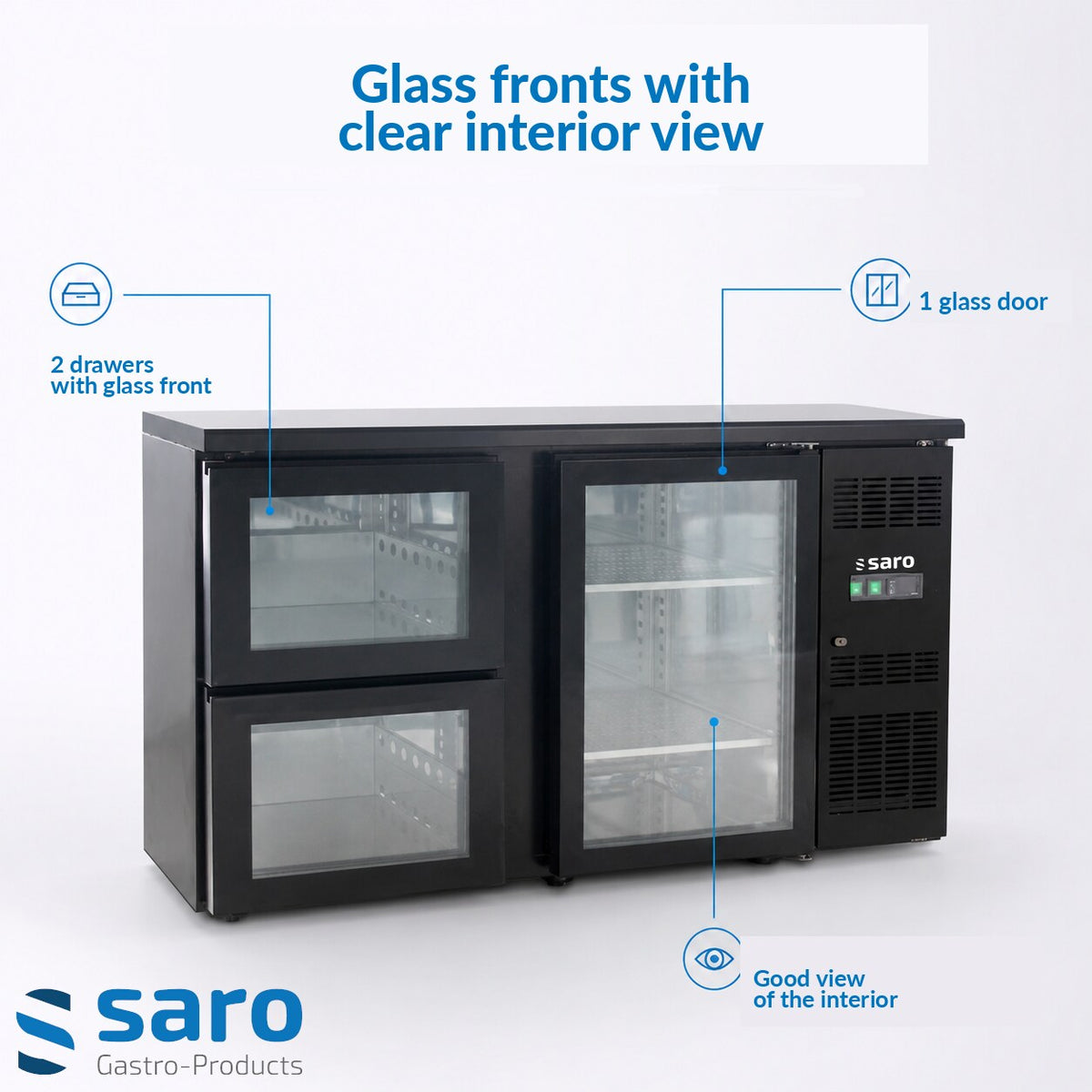 Saro BC 2100 G S2 bar cooler, feature 1