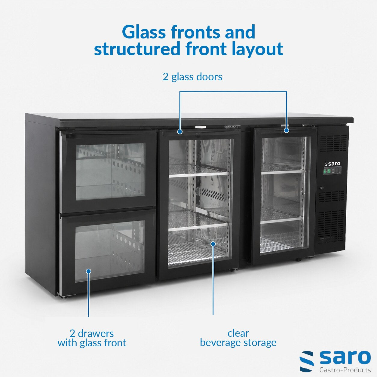 Saro BC 3100 G S2 bar cooler, feature 1