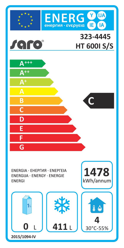 EU energy label, class C